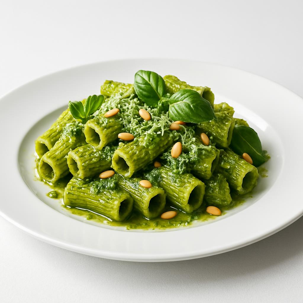 Макароны с соусом "Песто"