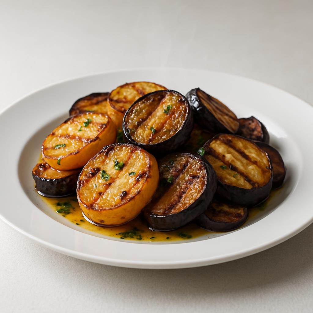 Картофель с баклажанами