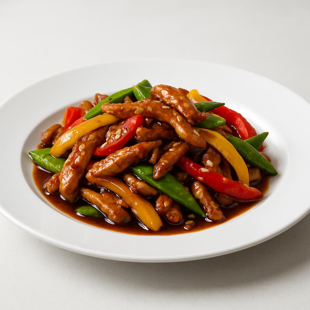 WOK со свининой