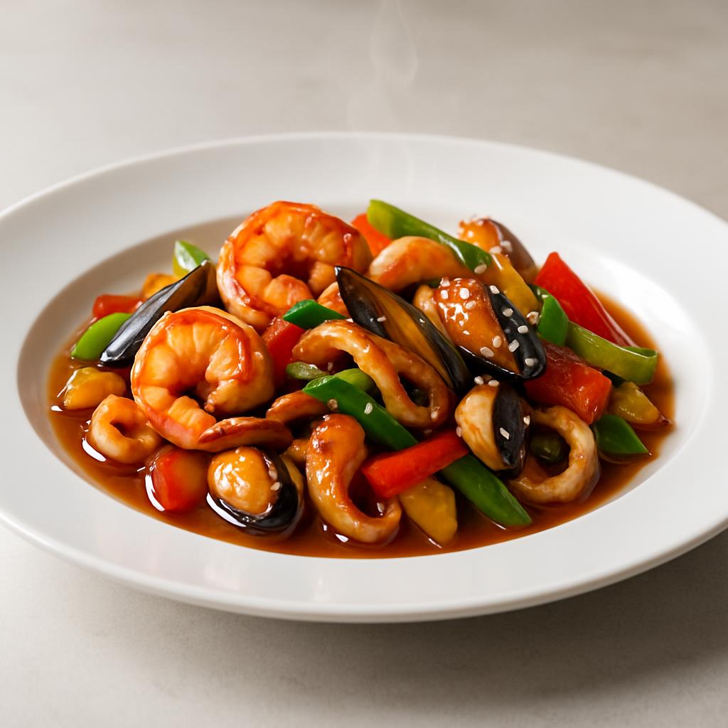 WOK с Морепродуктами