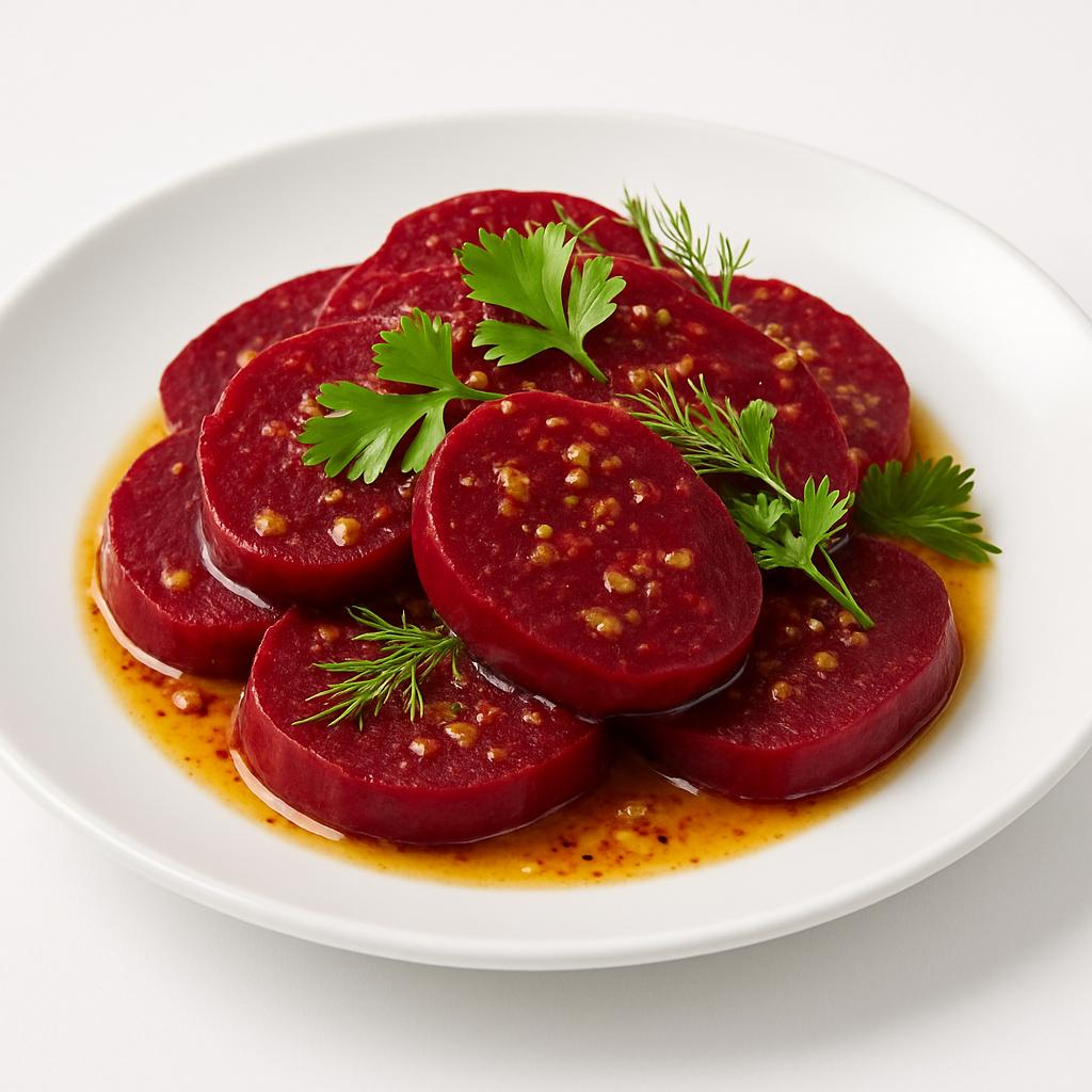 Свекла в имбирном соусе