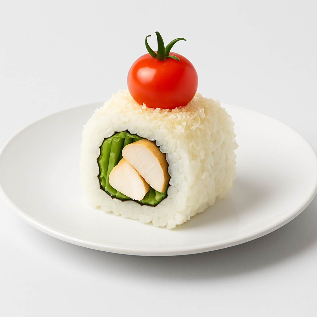 Ролл с куриной грудкой