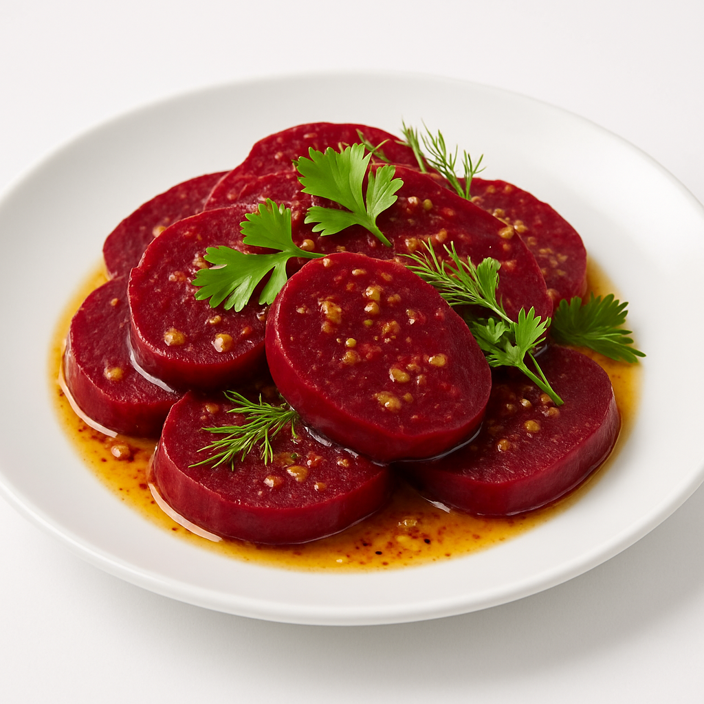 Свекла в имбирной заправке