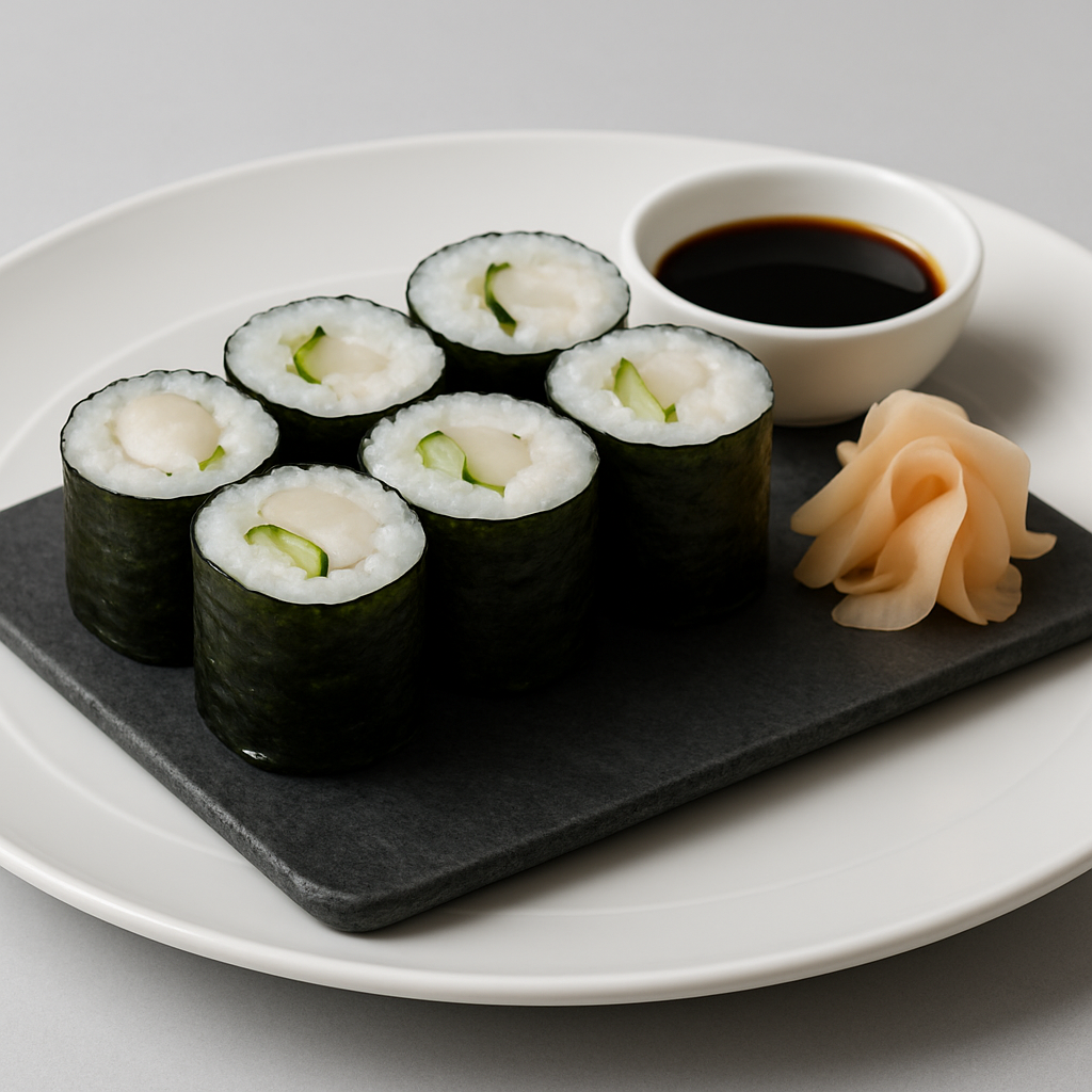 Норимаки с окунем